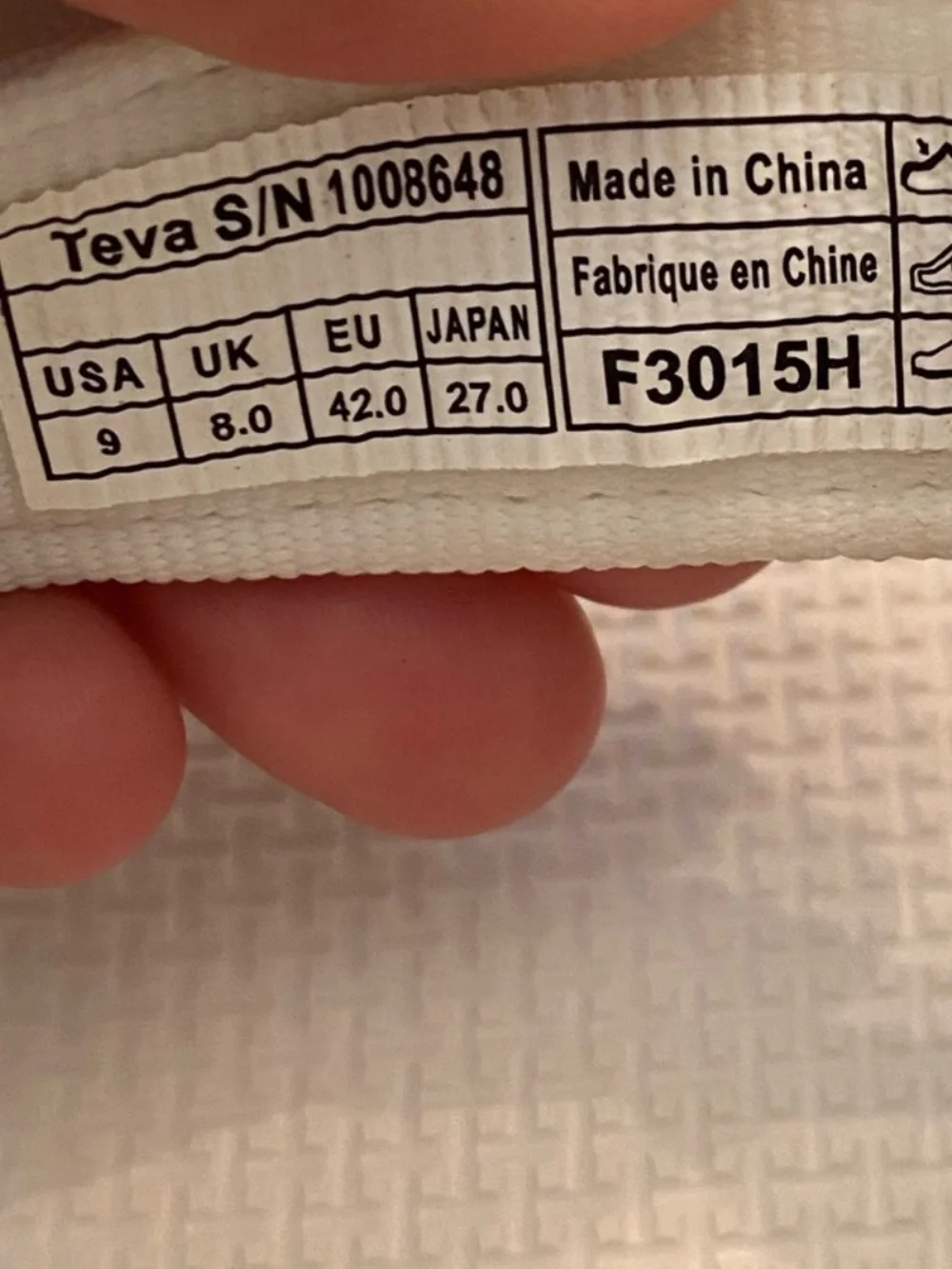Teva Original Universal Sport White Men Sandals
